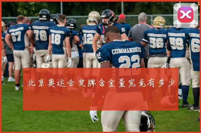 北京奥运会奖牌含金量究竟有多少